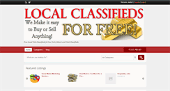 Desktop Screenshot of freewebclassifieds.net