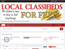 Tablet Screenshot of freewebclassifieds.net